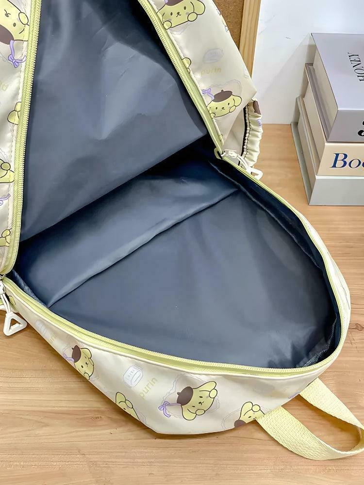 Charming Sanrio Characters Backpack - Y2K Star Design for Cottagecore & Sporty Outfits