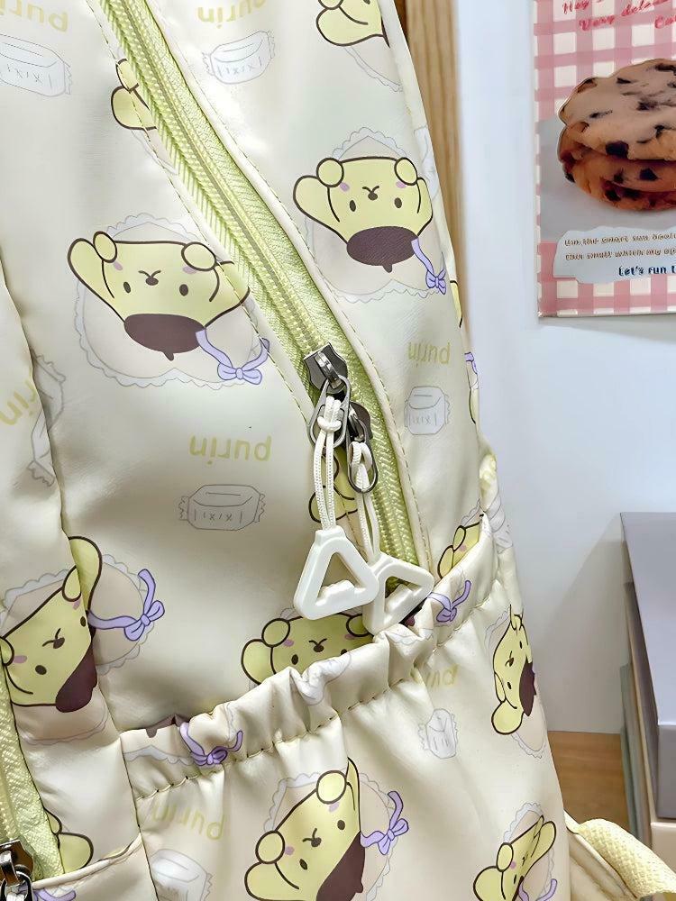 Charming Sanrio Characters Backpack - Y2K Star Design for Cottagecore & Sporty Outfits