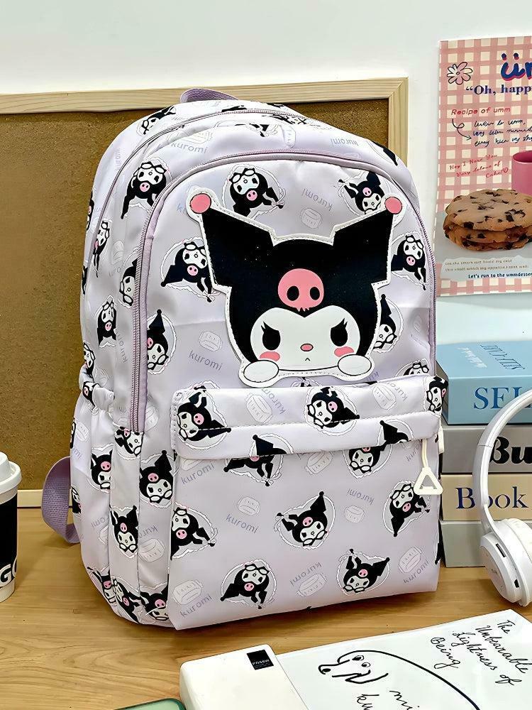 Charming Sanrio Characters Backpack - Y2K Star Design for Cottagecore & Sporty Outfits
