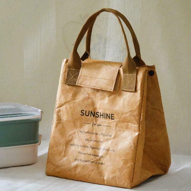 Chic Dark Academia Paper Look Handbag - Minimalist Style for Y2K and Cottagecore Outfits