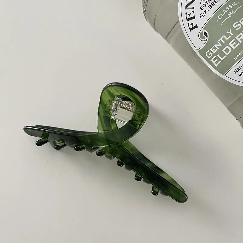Chic Forest Hair Claws - Y2K Inspired Hair Clips for Cottagecore & Indie Aesthetics