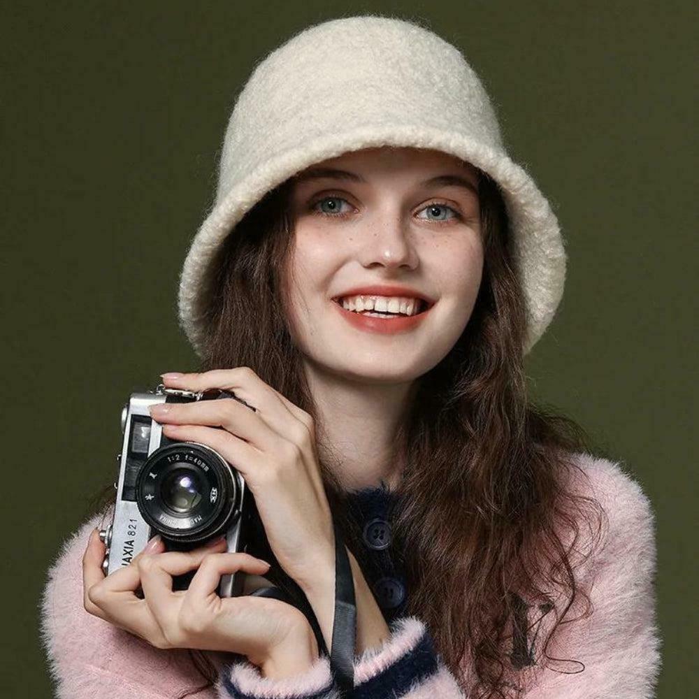 Chic Y2K Crochet Frog Bucket Hat - Trendy Soft Girl Style for Cottagecore & Disco Cowgirl Looks