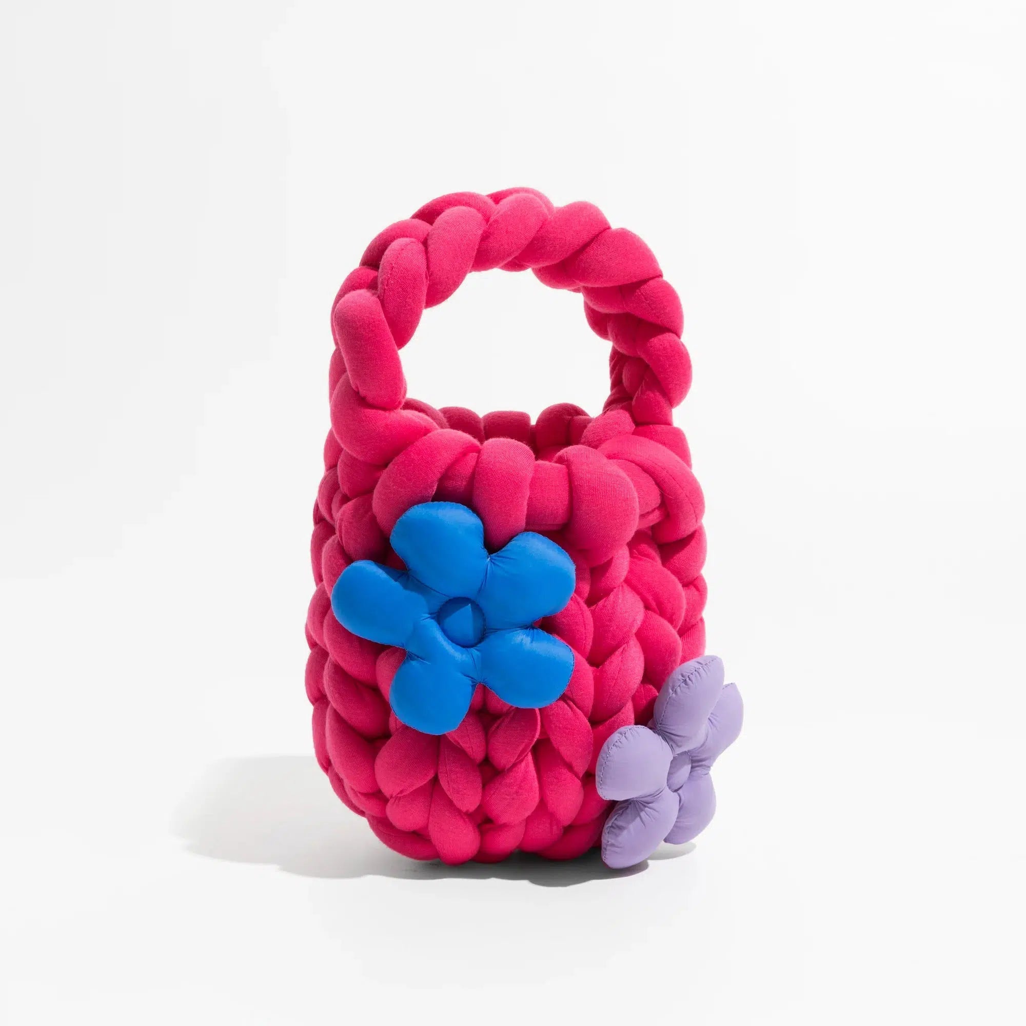 Chic Y2K Style Super Bulky Yarn Handbag - Trendy Minimalist Accessory for Cottagecore Vibes