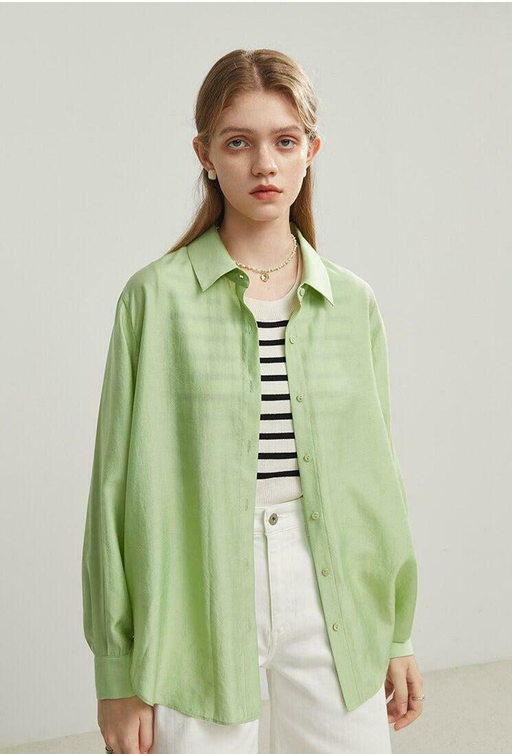Classic Soft Color Shirt - Aesthetic Y2K Style with Vintage Flannel Charm