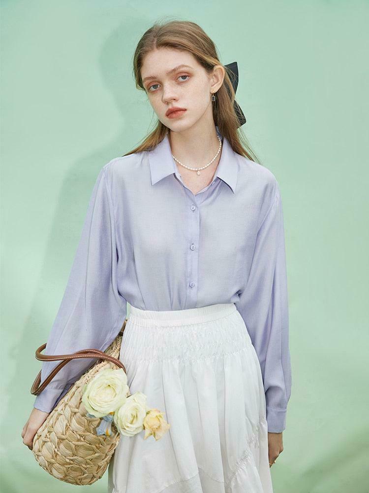 Classic Soft Color Shirt - Aesthetic Y2K Style with Vintage Flannel Charm