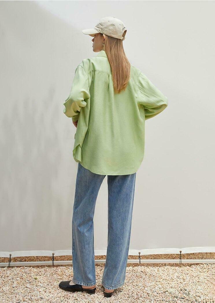 Classic Soft Color Shirt - Aesthetic Y2K Style with Vintage Flannel Charm