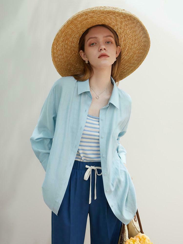 Classic Soft Color Shirt - Aesthetic Y2K Style with Vintage Flannel Charm