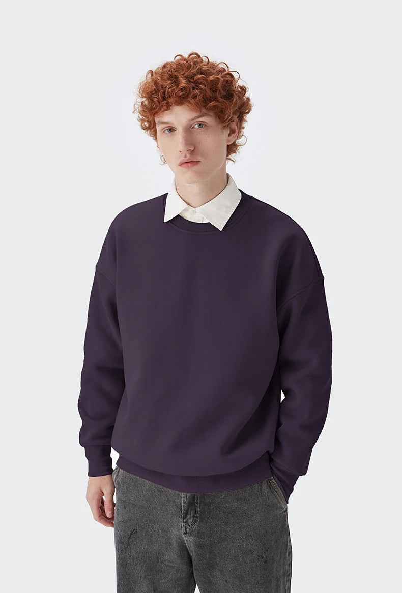 Trendy Oversized Vintage Graphic Sweatshirt in Soft Corduroy - Y2K Aesthetic Style