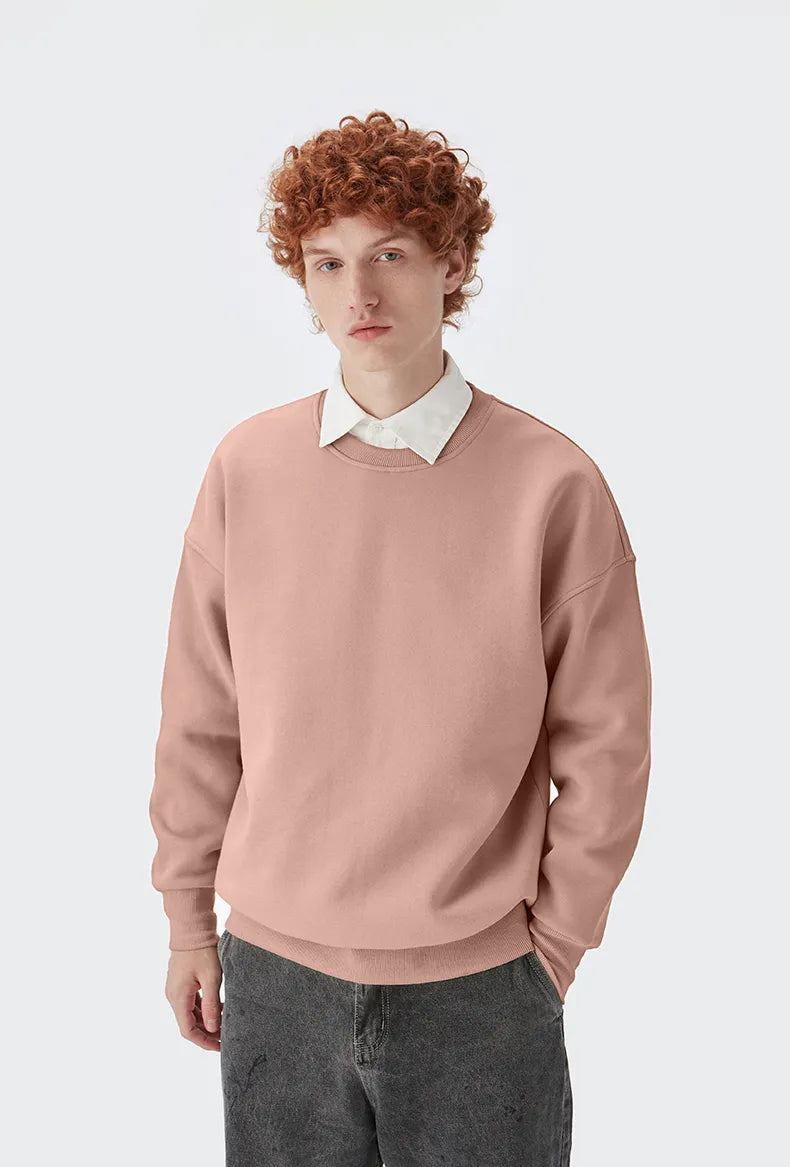 Trendy Oversized Vintage Graphic Sweatshirt in Soft Corduroy - Y2K Aesthetic Style