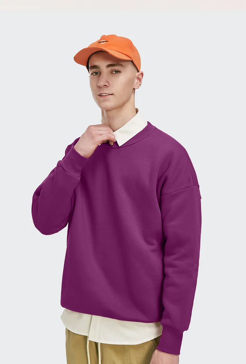 Trendy Oversized Vintage Graphic Sweatshirt in Soft Corduroy - Y2K Aesthetic Style