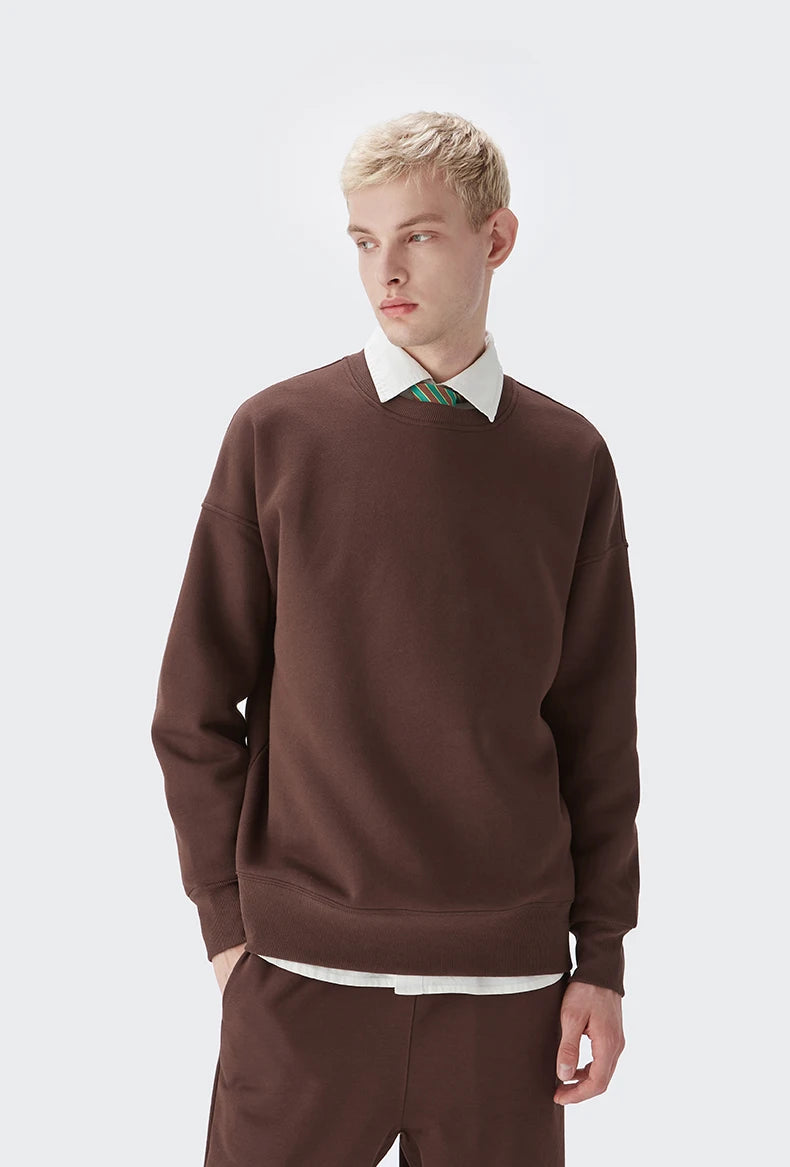 Trendy Oversized Vintage Graphic Sweatshirt in Soft Corduroy - Y2K Aesthetic Style
