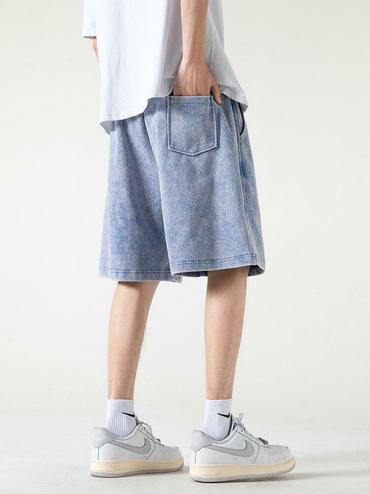 Trendy Soft Boy Drawstring Waist Sweatshorts for Y2K Fashion & Cottagecore Style