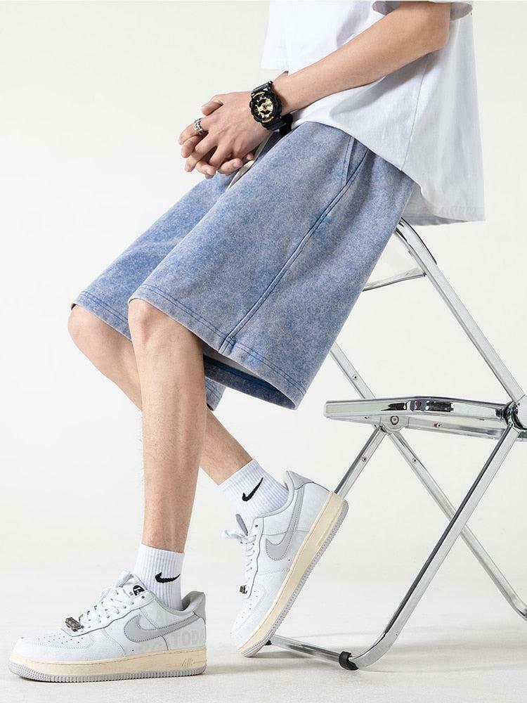 Trendy Soft Boy Drawstring Waist Sweatshorts for Y2K Fashion & Cottagecore Style