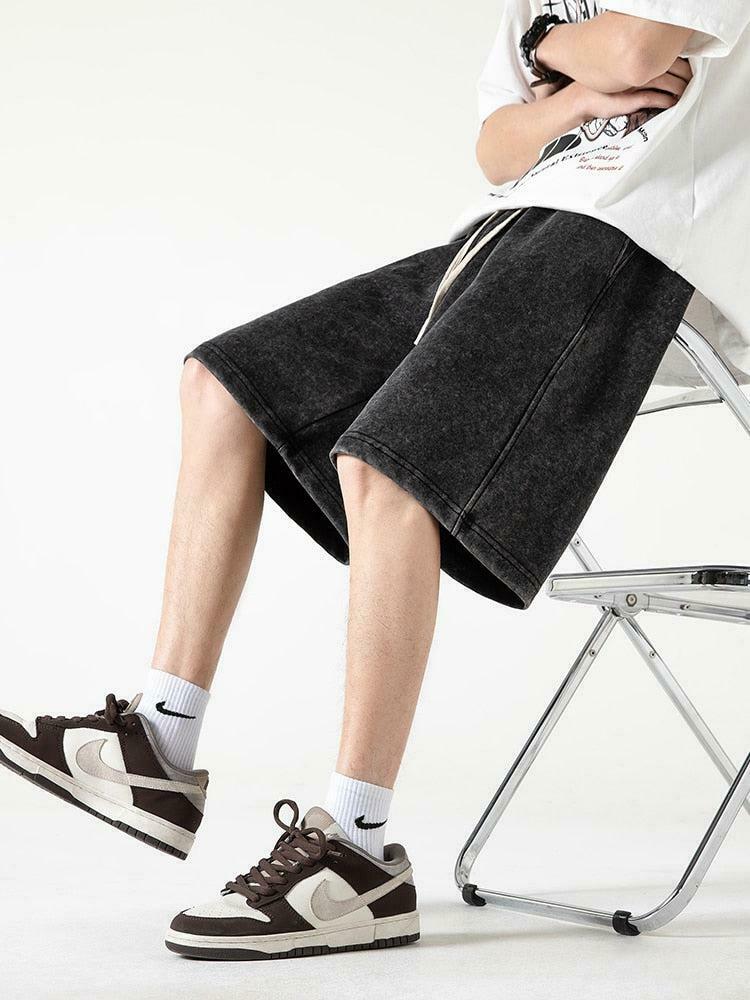 Trendy Soft Boy Drawstring Waist Sweatshorts for Y2K Fashion & Cottagecore Style