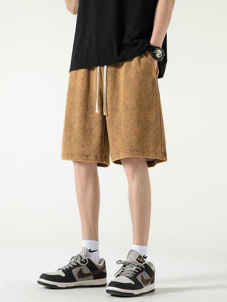Trendy Soft Boy Drawstring Waist Sweatshorts for Y2K Fashion & Cottagecore Style
