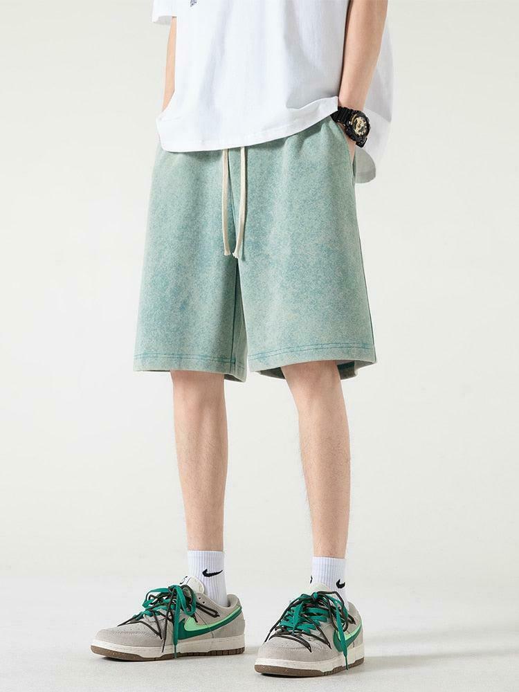 Trendy Soft Boy Drawstring Waist Sweatshorts for Y2K Fashion & Cottagecore Style