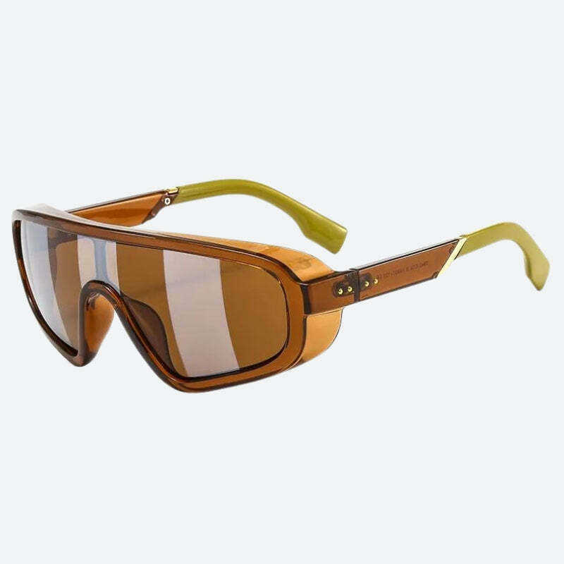 Vintage Y2K Style Mask Shaped Goggles - Trendy Acubi Fashion Accessory for Unique Looks
